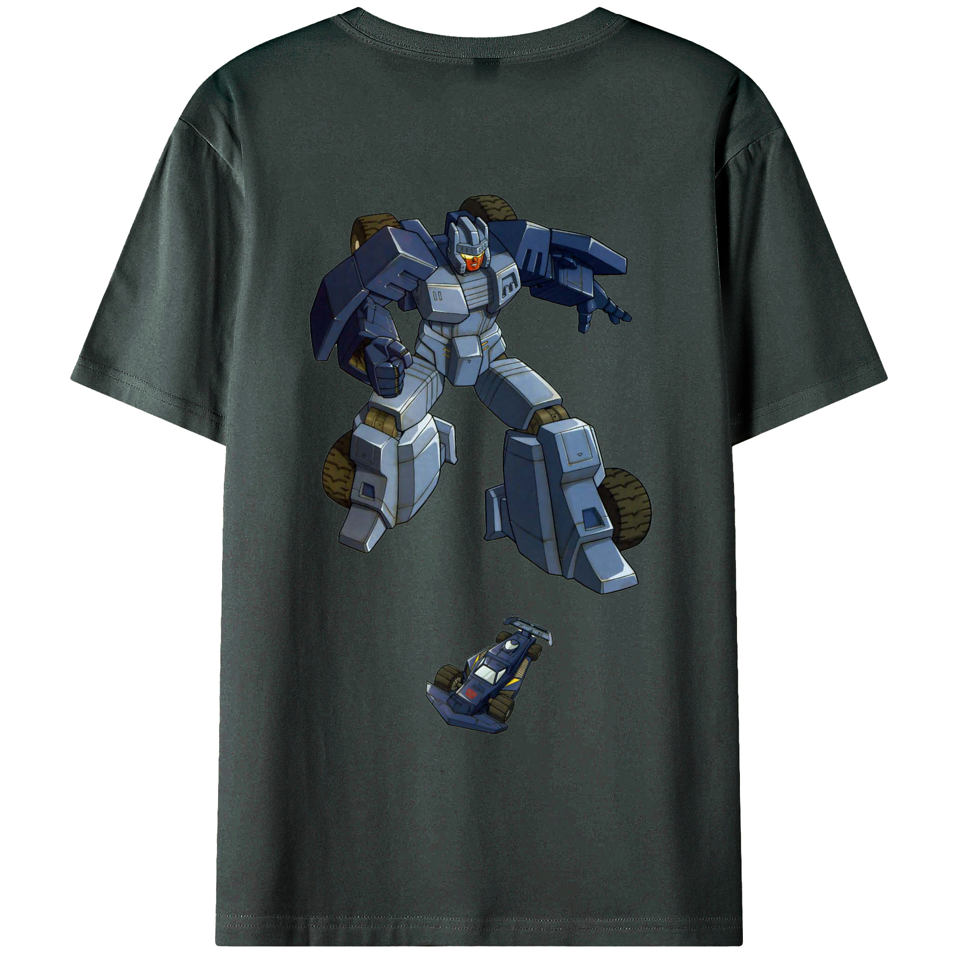 （画像用）  綿100％ メンズ半袖Tシャツ（バックプリント） 通気性